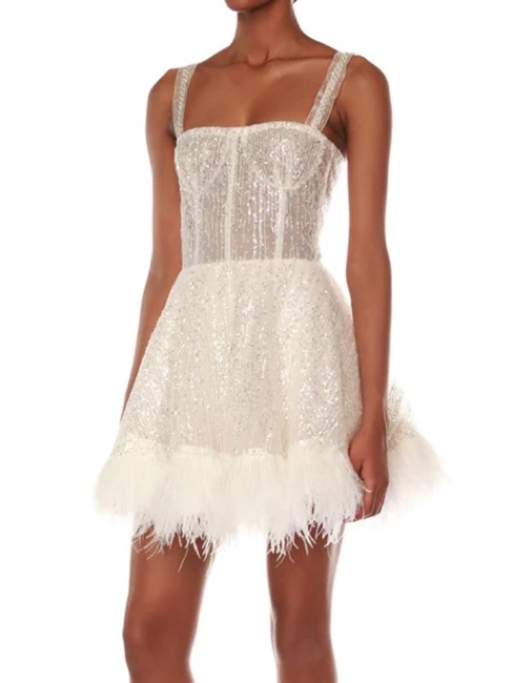 Bronx & Banco Mademoiselle Bridal Mini Dress - Picture 2 of 13